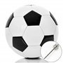 Ballon de football taille 4 (ballon de football pour enfant ou ballon d'entraînement léger pour junior 330 g) Design classique e