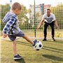 Ballon de football taille 4 (ballon de football pour enfant ou ballon d'entraînement léger pour junior 330 g) Design classique e