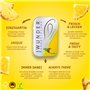 Wunder Zahnstocher Cure-dents aromatisés - Haleine fraîche avec cure-dents aromatisés - Lot de 2 (ananas)