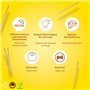 Wunder Zahnstocher Cure-dents aromatisés - Haleine fraîche avec cure-dents aromatisés - Lot de 2 (ananas)