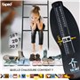biped appareil de mesure des pieds pour enfants et adultes - Pour une détermination précise de la taille des chaussures - Mesure
