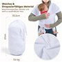 Pino Products Écharpe de portage pour nouveau-né – Porte-bébé nouveau-né dès la naissance sans stress pour les tout-petits – Sup