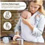 Pino Products Écharpe de portage pour nouveau-né – Porte-bébé nouveau-né dès la naissance sans stress pour les tout-petits – Sup