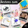 perfect ideaz • 50 enveloppes DIN-C6 sans fenêtre, en papier recyclé, 10 couleurs, fabriqué durablement en Allemagne