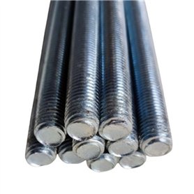 Antip-Tools Tiges filetées M4 x 1000 vis sans tête tige en acier galvanisé DIN 975