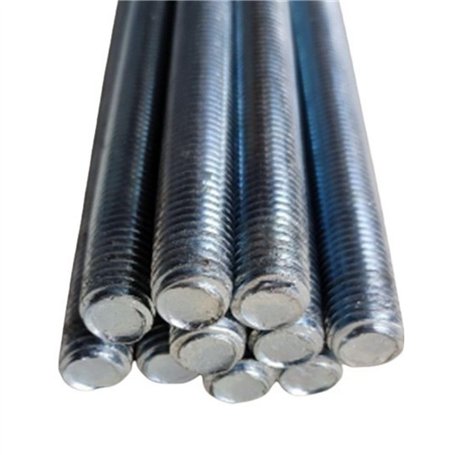 Antip-Tools Tiges filetées M4 x 1000 vis sans tête tige en acier galvanisé DIN 975