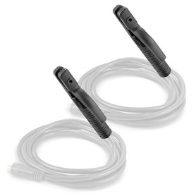 STAHLWERK Lot de 2 porte-électrodes MMA - 300 A - Pince à électrode - Pince à souder pour électrodes de soudage