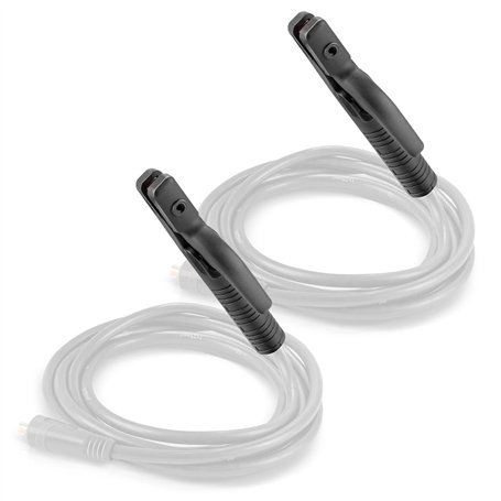 STAHLWERK Lot de 2 porte-électrodes MMA - 300 A - Pince à électrode - Pince à souder pour électrodes de soudage