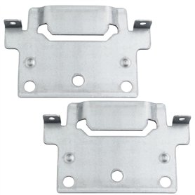 Ferrure de Lit compatible avec IKEA 116791 SKORVA Support médian HEMNES BRIMNES MALM Plaque Montage Van (2 pièces)