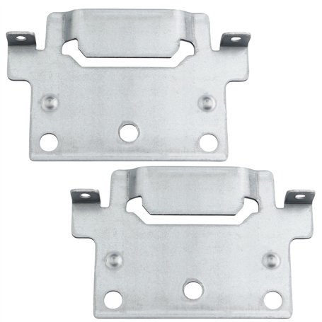 Ferrure de Lit compatible avec IKEA 116791 SKORVA Support médian HEMNES BRIMNES MALM Plaque Montage Van (2 pièces)