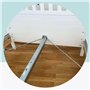 Ferrure de Lit compatible avec IKEA 116791 SKORVA Support médian HEMNES BRIMNES MALM Plaque Montage Van (2 pièces)