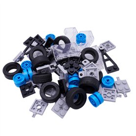 Lego® City Véhicule – 5 essieux avec roues