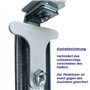 Jabema Lot de 2 supports de fixation pour radiateur 800 mm - Pour montage rapide - Console murale - Support de radiateur