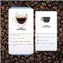 Zobel Lot de 2 tasses à cappuccino - 200 ml - Double paroi avec anse - Tasses à café et verres à thé - Dessous de verre en feutr