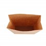 ZURAS® - 50 sacs poubelle en papier 20l Sacs poubelle bio pour la poubelle bio en papier résistant à l'humidité & à la déchirure