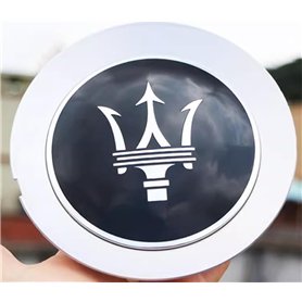 FDRYUYT Jeu d'enjoliveurs de Roue pour Maserati Ghibli 152 mm