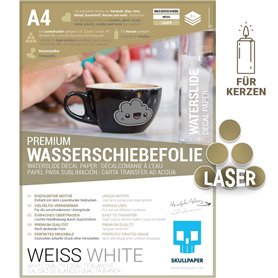 SKULLPAPER® Papier décalcomanie à eau ultra fin pour imprimantes laser