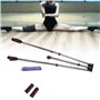 Étireur de jambes à 3 barres - Équipement d'entraînement flexible - Appareil d'extension portable pour le sport, le yoga, la dan