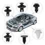 Ydxlcsyy 100 pièces Clips de Maintien de Voiture,Clips de Pare-Chocs Anti-décrochage,Pièces de Fixation pour l'automobile,pour F