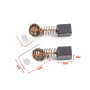 MCNVNEFSAW 2PCS / Pack Brouss de Carbone Ajustement for Marathon nrail Foret électrique manucure Machine fichier de Nail Accesso