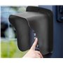 HSTD Protection Sonnette Exterieur Pluie, Housse de Pluie, en Acier Inoxydable Durable, Convient aux Prise Exterieur, Sonnette R