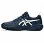 Chaussures de Tennis pour Femmes Asics Gel-Resolution X Gs Clay Noir Bleu foncé