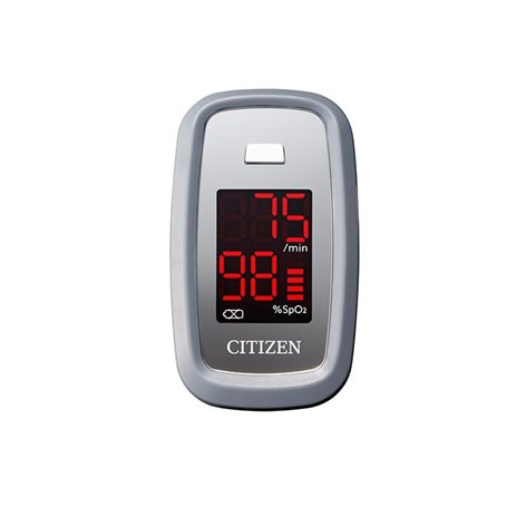Oxymètre de pouls Citizen pour doigt – Moniteur de fréquence cardiaque et de saturation en oxygène pour doigt avec grand écran f