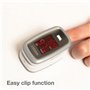 Oxymètre de pouls Citizen pour doigt – Moniteur de fréquence cardiaque et de saturation en oxygène pour doigt avec grand écran f