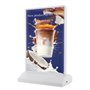 Kanduo Caisson Lumineux LED encadré Caisson Lumineux publicitaire de Bureau A4 Rechargeable
