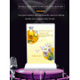 Kanduo Caisson Lumineux LED encadré Caisson Lumineux publicitaire de Bureau A4 Rechargeable, présentoir LED Double Face, Restaur