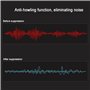 Kanduo Égaliseur stéréo Audio Égaliseur Audio numérique, égaliseur Graphique stéréo, analyseur de Spectre Audio 31 Bandes, Affic