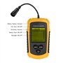 JXJXJX Sondeur de profondeur - Écran couleur LCD - Détecteur de poisson portable - Profondeur maximale de 100 m - Sondeur d'écho