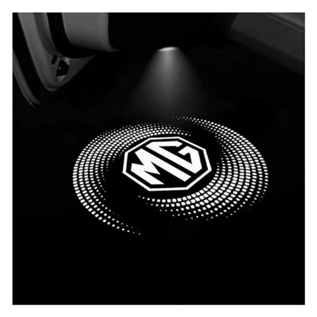 DNEOGOO 2 Pièces Projecteur Porte de Voiture pour MG3 MG4 EV MG5 MG6 MG HS MG Marvel R MG ZS