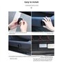 DNEOGOO 2 Pièces Projecteur Porte de Voiture pour MG3 MG4 EV MG5 MG6 MG HS MG Marvel R MG ZS, Projecteur Voiture Door Projector 