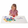 Rainbow Pebbles - Ensemble de 36 + 40 activités - Les Blocs Originaux de tri et d'empilage des Couleurs - Jeux mathématiques pré