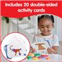 Rainbow Pebbles - Ensemble de 36 + 40 activités - Les Blocs Originaux de tri et d'empilage des Couleurs - Jeux mathématiques pré