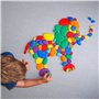 Rainbow Pebbles - Ensemble de 36 + 40 activités - Les Blocs Originaux de tri et d'empilage des Couleurs - Jeux mathématiques pré
