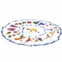 Rainbow Pebbles - Ensemble de 36 + 40 activités - Les Blocs Originaux de tri et d'empilage des Couleurs - Jeux mathématiques pré