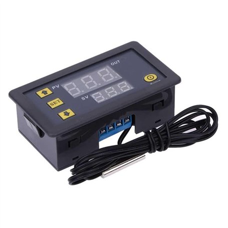 W3230 Ligne de Sonde 20A ContrôLe NuméRique de la TempéRature Affichage à LED Thermostat Instrument de ContrôLe de la Chaleur/Re