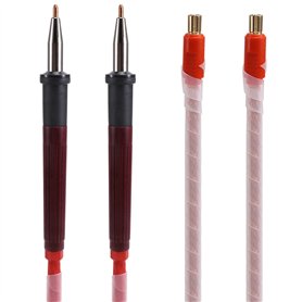 Ohulelks Stylo de Soudage par Points à Haute Puissance à Impulsions avec Batterie Large de 75A pour Machine à Souder par Points