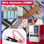 Ohulelks Stylo de Soudage par Points à Haute Puissance à Impulsions avec Batterie Large de 75A pour Machine à Souder par Points 