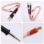 Ohulelks Stylo de Soudage par Points à Haute Puissance à Impulsions avec Batterie Large de 75A pour Machine à Souder par Points 