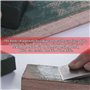 jiyaohui de Stropping en Cuir Outils Strop Board en Cuir 3 Paquets AffûTage de Cuir Composé de Polissage Aiguiseur de Couteau à 