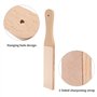 jiyaohui de Stropping en Cuir Outils Strop Board en Cuir 3 Paquets AffûTage de Cuir Composé de Polissage Aiguiseur de Couteau à 