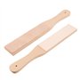 jiyaohui de Stropping en Cuir Outils Strop Board en Cuir 3 Paquets AffûTage de Cuir Composé de Polissage Aiguiseur de Couteau à 