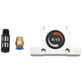 Beby 1 41/4 Vibrateurs À Turbine Pneumatiques Vibrateur Industriel Doré Silencieux pour Le Type K-10 De Boule D'Oscillateur Pneu
