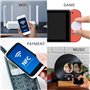 Asyduey 55 Pièces Étiquettes NFCNTAG215 Autocollants Puce Nfc Tag Métal Carte NFC Ronde NFC 215 Étiquette Réinscriptible NFC Car