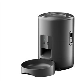 Heilanole Distributeur Automatique de Nourriture pour Chat et Chien avec Bouton WiFi Intelligent de 2 L pour Aliments Secs et Cr