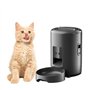 Heilanole Distributeur Automatique de Nourriture pour Chat et Chien avec Bouton WiFi Intelligent de 2 L pour Aliments Secs et Cr