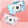 CLOSER Recorder Caméra d'action antichoc avec écran IPS 2" Cadeau pour filles et garçons Rose